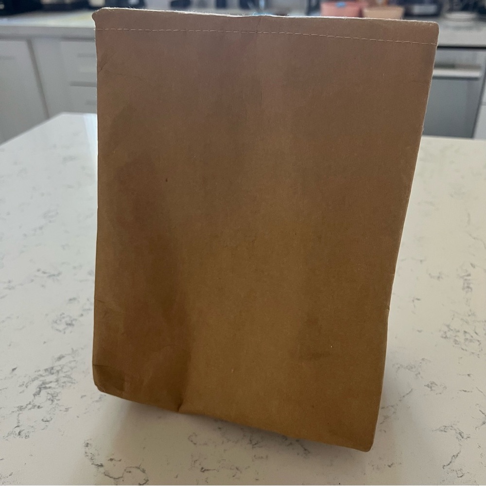Brown Fresh Local Kitchen Packable Reusable Lunch Storage Bag Cooler Work School - Picture 2 of 7